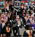  ??  ?? The Orange Order of Scotland has distanced itself from the incident