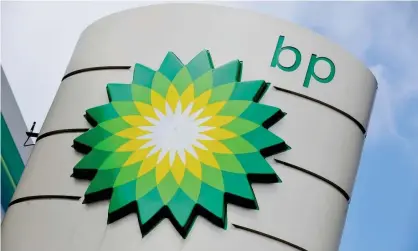  ??  ?? Activists have demanded that BP, along with Chevron and ExxonMobil, set similar targets to Shell. Photograph: Nick Ansell/PA