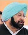  ??  ?? Amarinder Singh