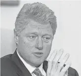 ?? H. DARR BEISER, USA TODAY ?? A court case involving Bill Clinton decided presidents aren’t immune from litigation.
