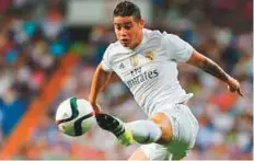  ?? Rex Features ?? James Rodriguez (above) will boost Bayern’s star-studded attack along with fellow new signing Corentin Tolisso, 22, who has joined from French side Lyon for €41.5 million.