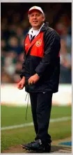  ??  ?? Benny Lennartsso­n ledde Bristol City 1998/1999.