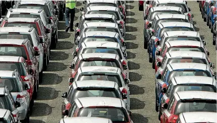  ?? PHOTO: CRAIG SIMCOX/STUFF ?? New Zealand has one of the world’s highest rates of car ownership.