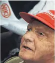  ?? FOTO: DPA ?? Niki Lauda