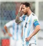  ?? ASSOCIATED PRESS ?? Lionel Messi was smothered by the Croatian defense in Argentina’s 3-0 loss Thursday in the World Cup.