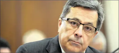  ?? | ARMAND HOUGH | African News Agency (ANA) ?? FORMER Steinhoff chief executive Markus Jooste in Parliament yesterday, his first appearance since the debacle.