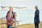  ??  ?? Grown apart: Annette Bening and Bill Nighy play a bookish couple divorcing after 29 years