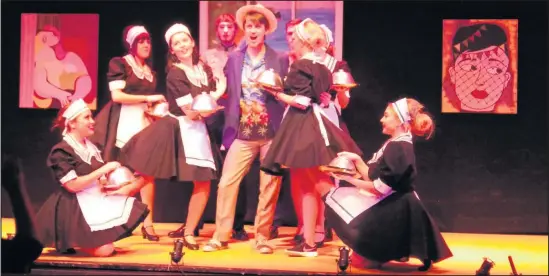  ??  ?? Dirty Rotten Scoundrels whichwas performed at the Concordia Theatre in Hinckley last year