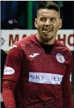  ??  ?? St Mirren star Hammill