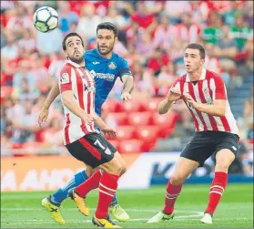  ?? FOTO: JUAN ECHEVERRÍA ?? Tablas para empezar El Athletic empató con el Getafe en la primera jornada