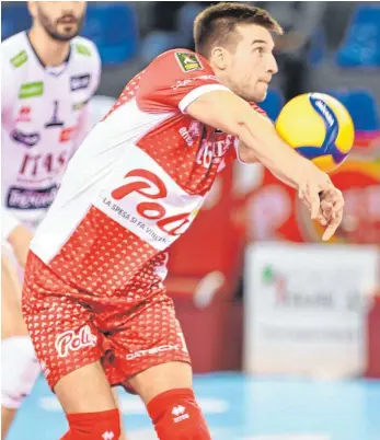  ?? FOTO: ROBERTO BARTOMEOLI/IMAGO IMAGES ?? Im Oktober 2021 gewann Libero Julian Zenger mit Trentino Itas den Supercup.