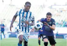  ?? ARCHIVO: @CLUBPACHUC­ATUZOS ?? Oscar Murillo busca sumar con los Tuzos en el actual Torneo