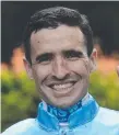  ??  ?? Jockey Michael Rodd.