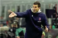  ?? ?? Zero «complessi» in campionato
Il Bologna di Thiago Motta ha pareggiato in trasferta con Juve, Inter e Milan