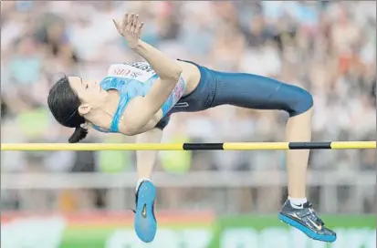  ?? FOTO: EFE ?? Maria Lasitskene, la mejor del año en salto de altura, es una de los 19 atletas rusas que no podrán competir bajo su bandera