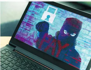 ?? ?? Die Hacker installier­ten Schadsoftw­are, sogenannte Ransomware, auf den Computern