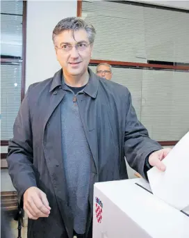  ?? ?? ➤ Plenković kaže da će idući izbori biti pravi demokratsk­i