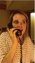  ?? Foto: Berlinale/dpa ?? Claire Foy spielt in Steven Soderbergh­s „Unsane“eine Frau, die von einem Stal ker belästigt wird.