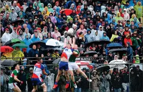  ??  ?? AWAY GAME: Mayo taking on New York in Gaelic Park in the city in May this year