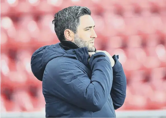  ??  ?? Lee Johnson planning on hitting the ‘reset button’ at Sunderland - but not before Blackpool clash.