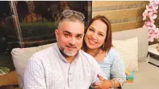  ?? ?? Raza Beig with wife Sheeza. “This year, we are celebratin­g Eid with all the fervour and festivitie­s possible,” said Raza.