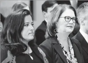  ??  ?? Jane Philpott (right) and Jody Wilson-Raybould