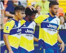  ??  ?? Dybala, Cuadrado e Bentancur vão desfalcar a Juve