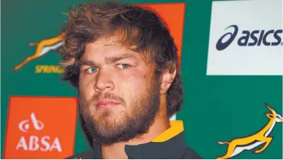  ?? Picture: Gallo Images ?? CONFIDENT. Springbok eighthman Duane Vermeulen is convinced the Boks can bounce back against England on Saturday.