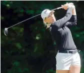  ?? — AP ?? Jacqui Concolino was the third joint halfway leader at the LPGA Tour golf tournament on Friday.