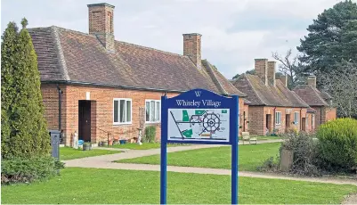  ??  ?? NEAT AND TIDY: The nicely situated bungalows at Whiteley village in Surrey provide a good atmosphere