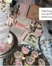  ??  ?? Zetterberg Couture och Lily &amp; Rose bjöd in till Mermaidfes­t!