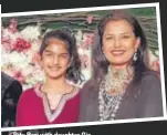  ??  ?? Ritu Beri with daughter Gia