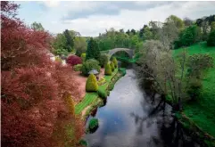  ??  ?? Below: Brig o’ Doon in Alloway was made famous by by Robert Burns in his poem Tam o’ Shanter.