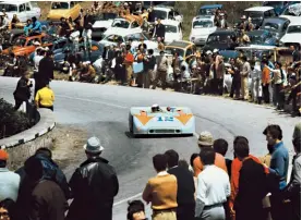  ??  ?? Above left: Brian Redman at the wheel of the victorious Porsche 908/3 he shared with Jo Siffert in the 1970 Targa Florio