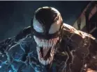  ?? SONY PICTURES ?? Eddie Brock (Tom Hardy) gets a makeover in “Venom.”