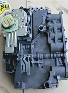  ??  ??  The early valve bodies used a pretty standard aluminum casting machined to not-so-exact specificat­ions. It was found that the soft aluminum castings could see abnormal wear, causing leakage and premature failure modes. To correct some of that, the later model trucks started getting an anodized coating. Be prepared to make a mess—there’s going to be transmissi­on fluid coming from every nook and cranny of this valve body. Be sure to use lint-free rags and pay attention to what bolts you’re removing and how it’ll all go back together. BD Diesel supplies great instructio­ns to walk you through it step by step.