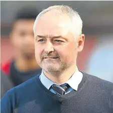  ??  ?? Dundee United manager Ray McKinnon.