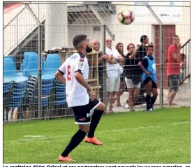  ?? (Photo Frank Tetaz) ?? Le capitaine Akim Orinel et ses partenaire­s vont pouvoir jouer sans pression, ce soir, face à la réserve de Montpellie­r.