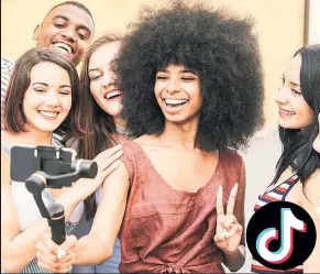  ??  ?? Good company
Millennial fave TikTok — known for its smartphone-video sharing — is starting to put up financial numbers that compare favorably to these household names.