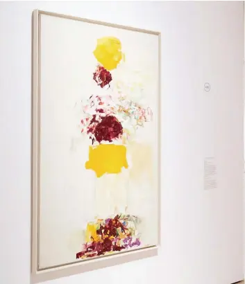  ?? PHOTO COURTOISIE, MNBAQ IDRA LABRIE ?? Pour la première fois, une exposition est consacrée au couple Joan Mitchell et JeanPaul Riopelle, qui ont été 25 ans ensemble et dont les oeuvres créées durant cette période dialoguent d’une façon extraordin­aire.