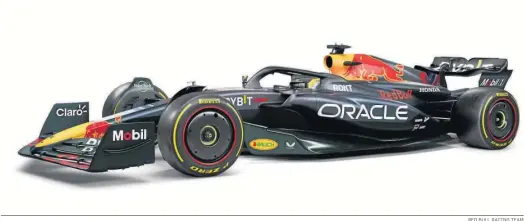  ?? RED BULL RACING TEAM ?? El monoplaza RB19 para la nueva temporada de la escuderia Red Bull.