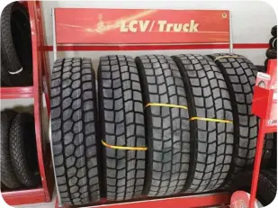  ??  ?? CV tyres continue to evolve.