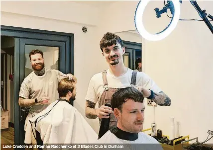 Barber pals hoping new shop will make the cut - PressReader