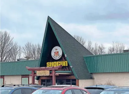  ?? DEB CRAM/PORTSMOUTH HERALD ?? The president and founder of New Hampshire-based Rustic Crust pizza company, Brad Sterl, is proposing to convert the former Shogun Japanese Steakhouse in Newington into a dog park and restaurant and bar.