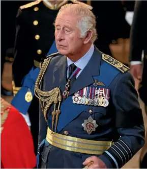  ?? PHIL NOBLEAP ?? ’’There are signs that King Charles III could be a less passive monarch. ‘‘ – Gordon Campbell