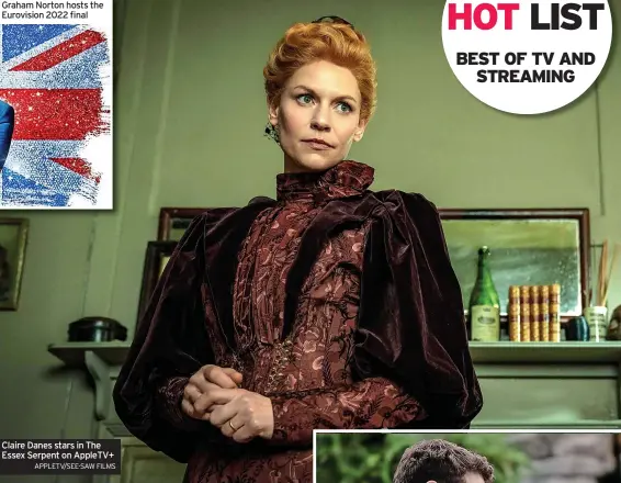  ?? APPLETV/SEE-SAW FILMS ?? Claire Danes stars in The Essex Serpent on AppleTV+