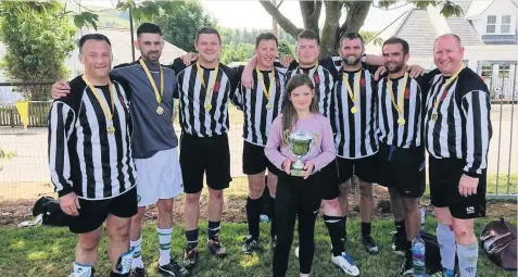  ??  ?? Goal scorers Football tournament winners Nestle