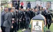  ?? African News Agency ?? THOUSANDS gathered at Moses Mabhida Stadium, Durban to pay their last respects to Senzo Meyiwa. |
