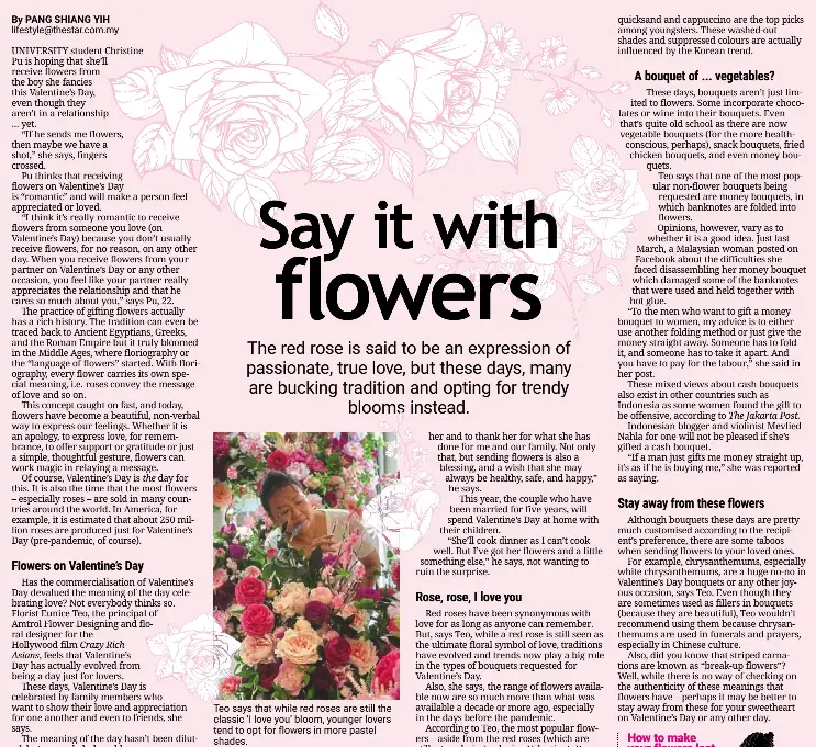 Say it with flower PressReader