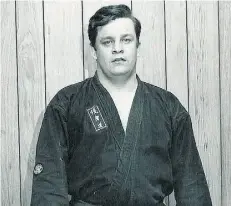  ??  ?? A ju-jitsu master, Kevin George taught self defence to women.